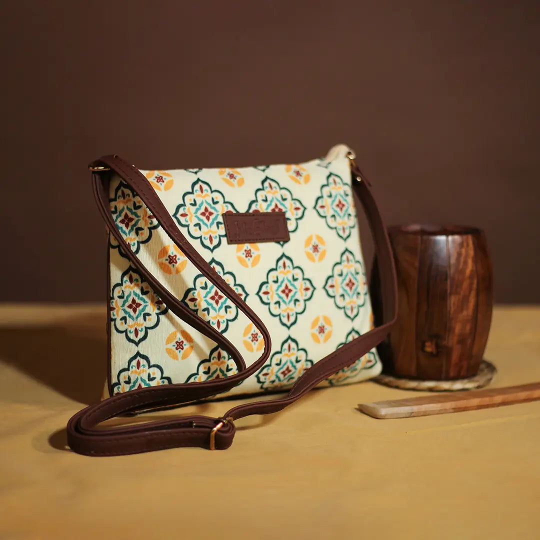 Marrakesh Mosaic Edgeline Sling Bag