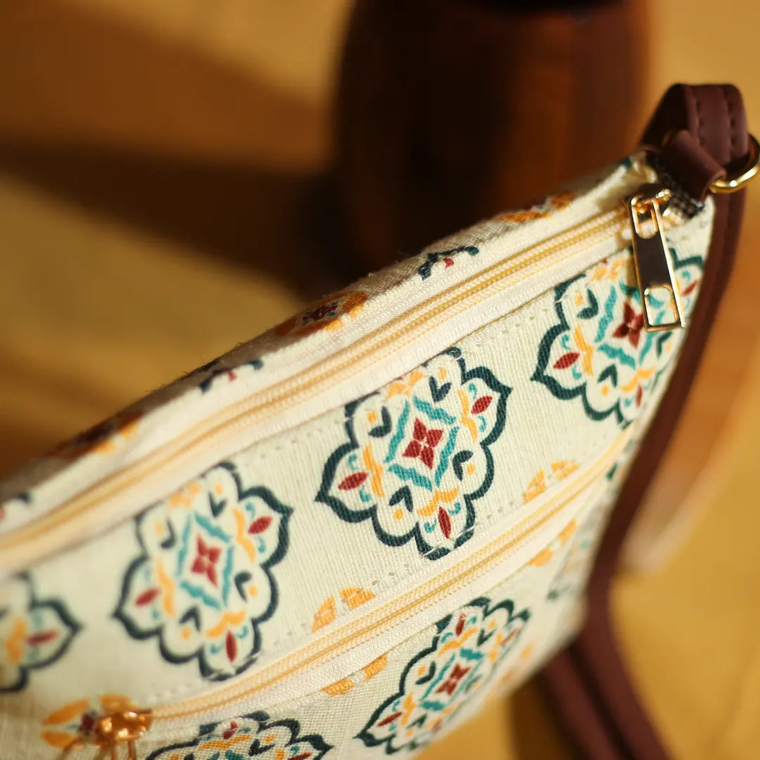 Marrakesh Mosaic Edgeline Sling Bag