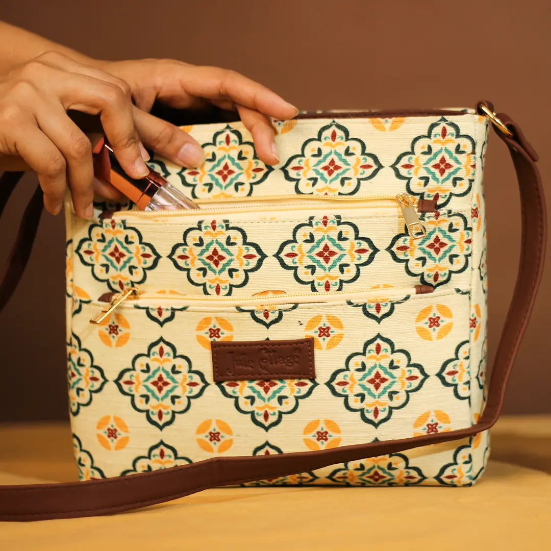 Marrakesh Mosaic TwinEl Sling Bag