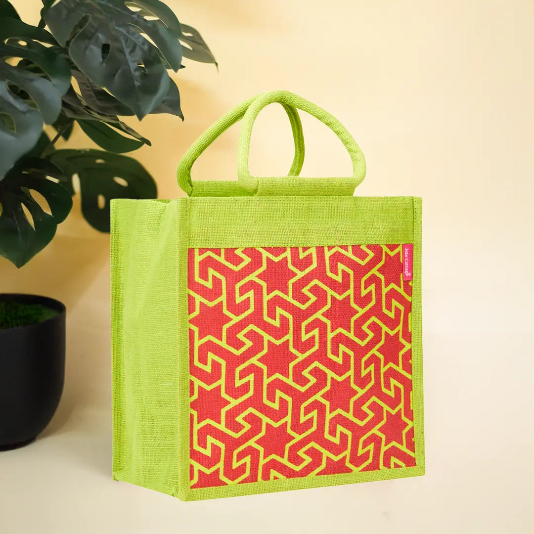 Geometric Motif Lunch bag