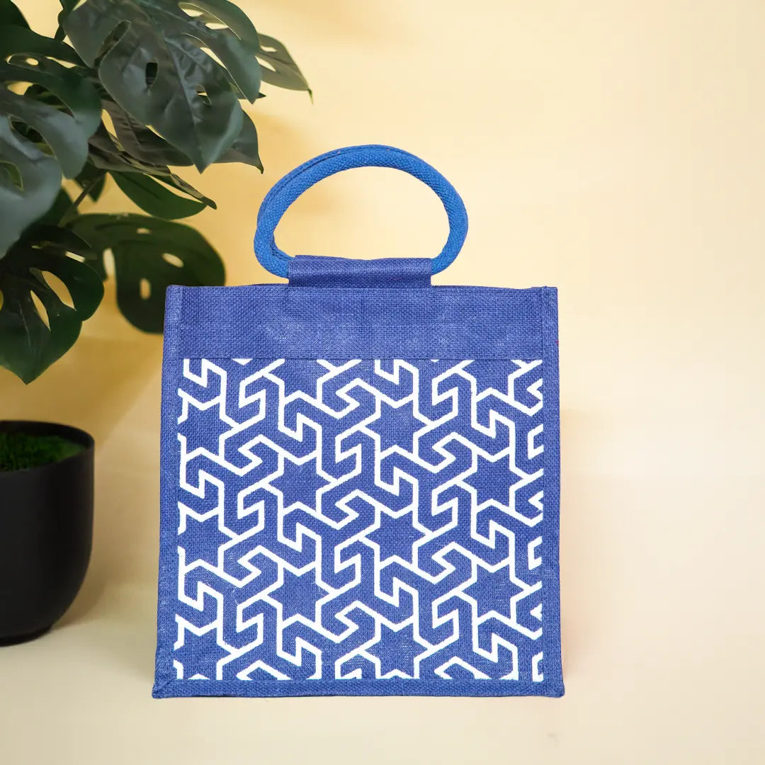 Geometric Motif Lunch bag