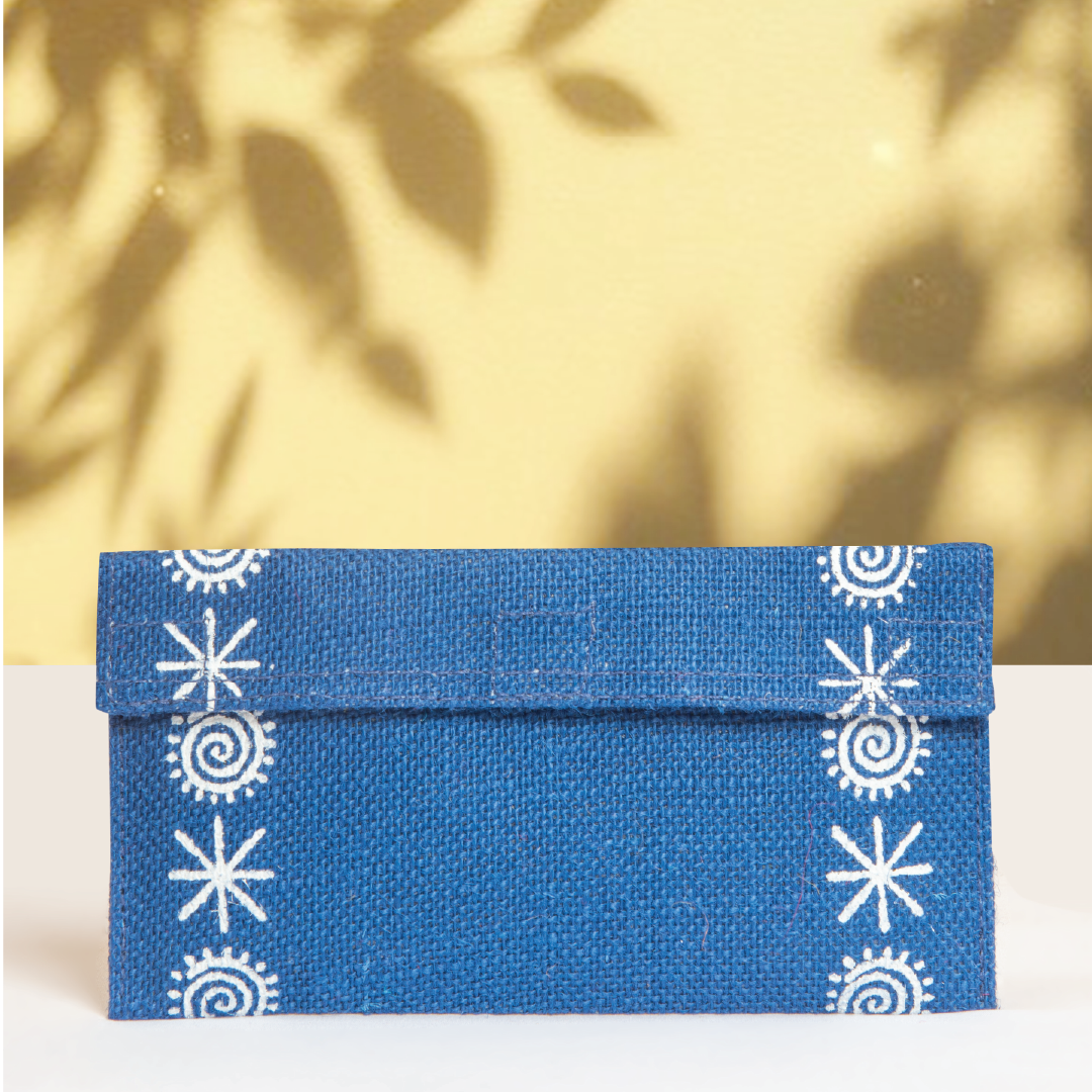 Star print Jute envelope Big(Pack of 5)