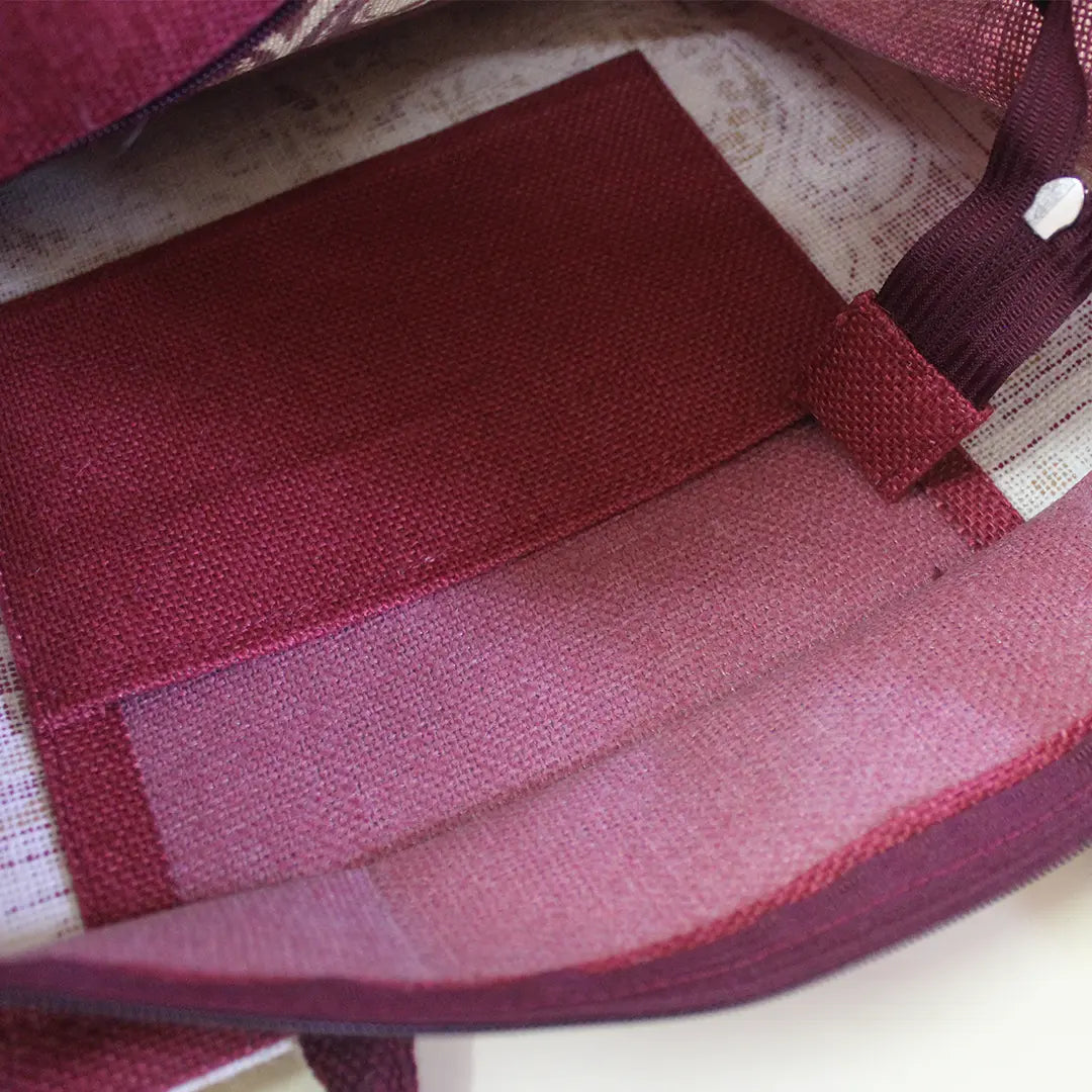 Peacock Zipper Shopping Bag