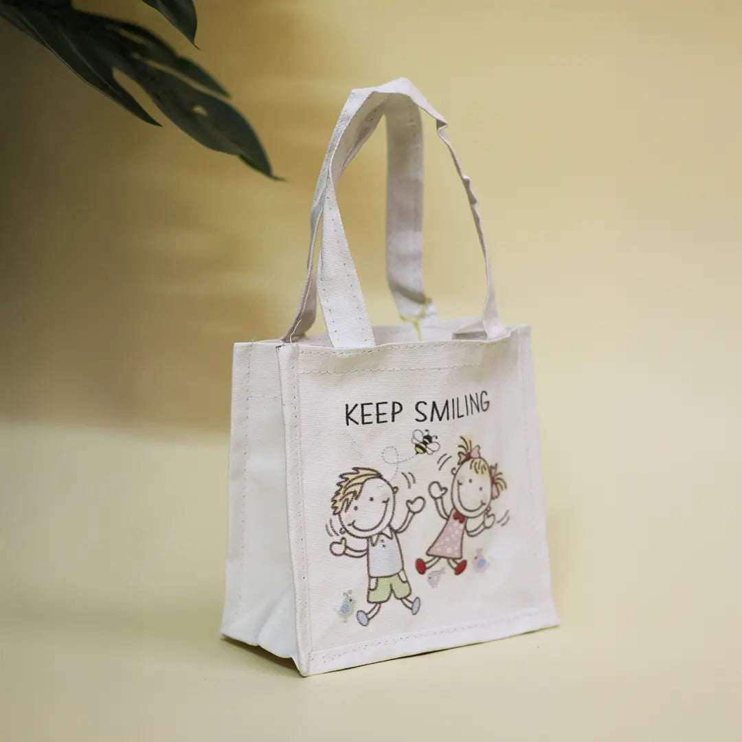 Assorted Gift bag-Plant trees, Keep Smiling & Happiness(Pack of 3)