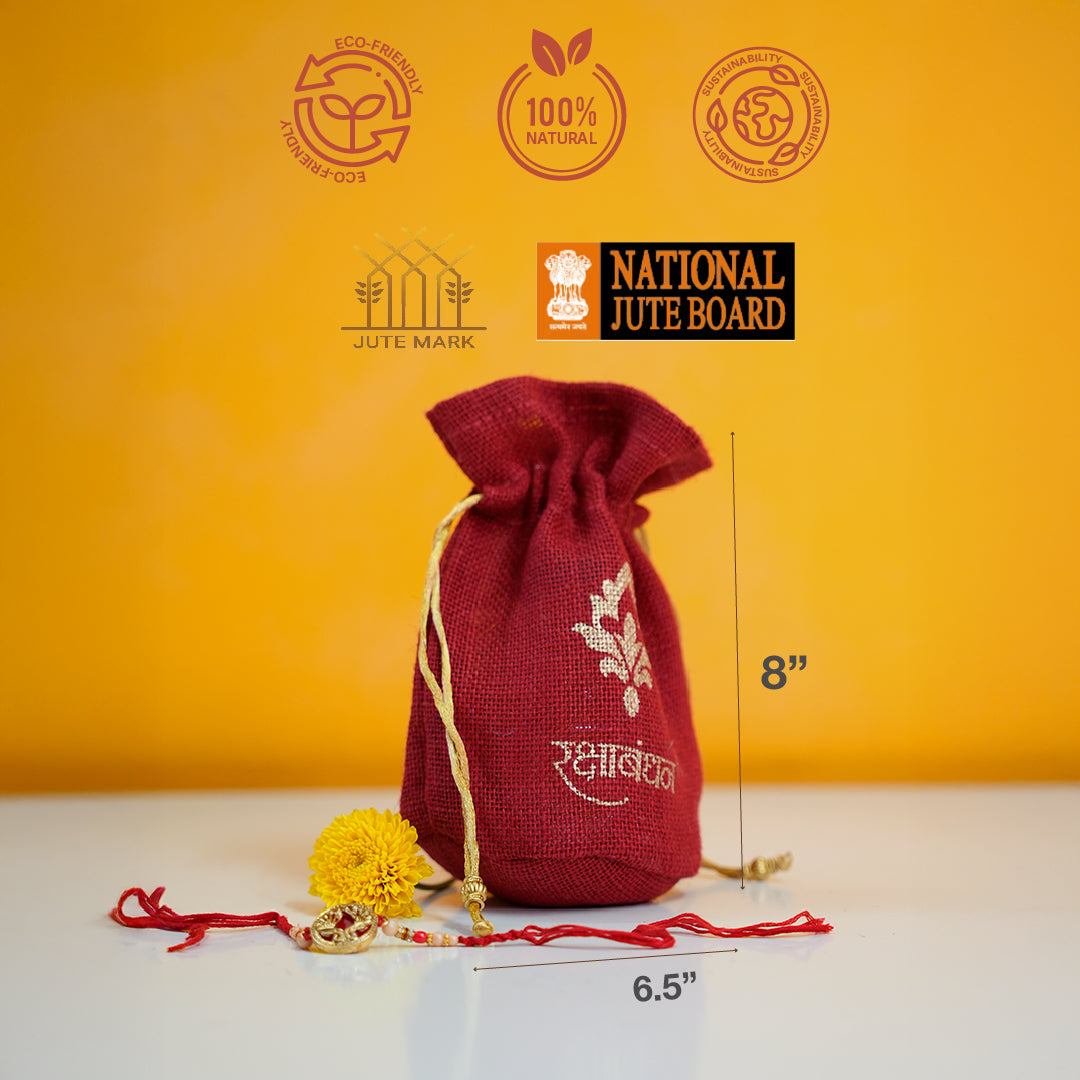 Phool Red and White Potli Combo Set
