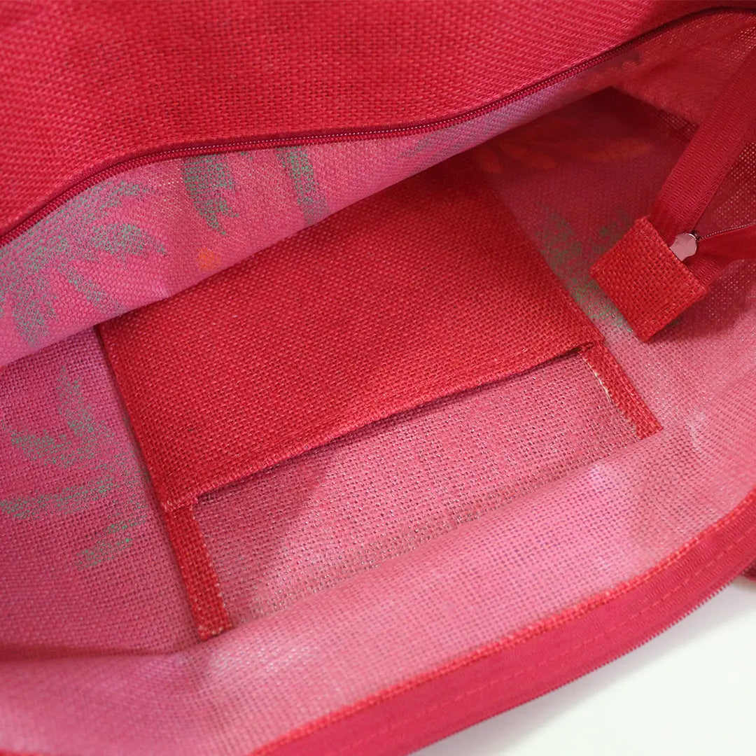 I Need Vitamin Sea Jute Beach Bag