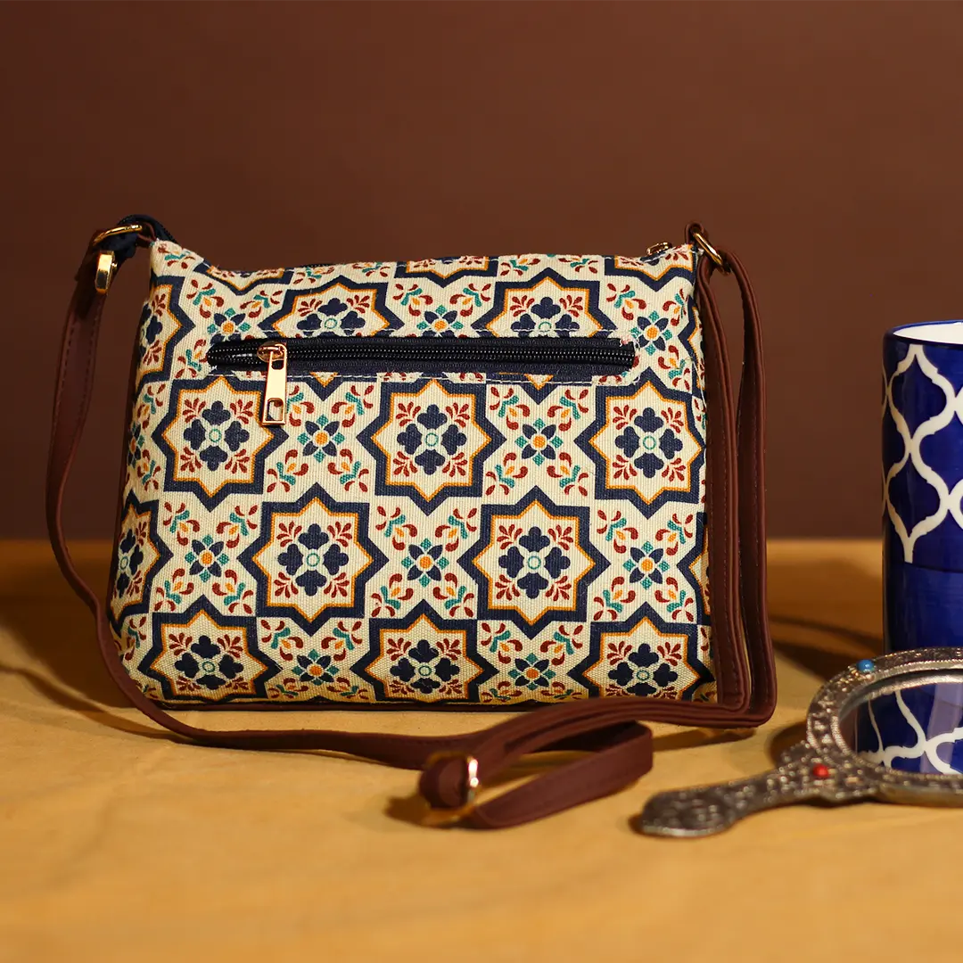 Souk Geometry Edgeline Sling Bag