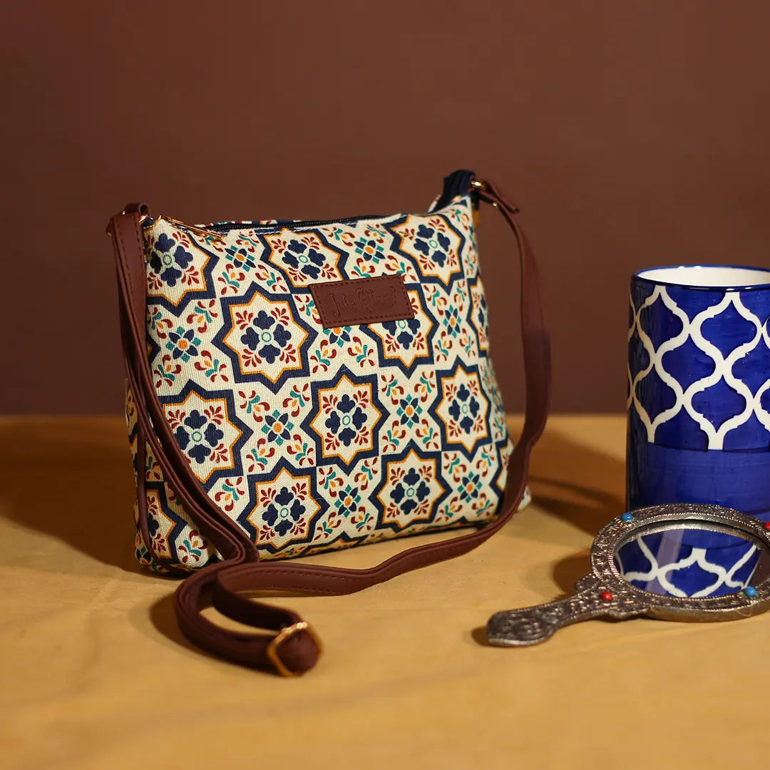 Souk Geometry Edgeline Sling Bag