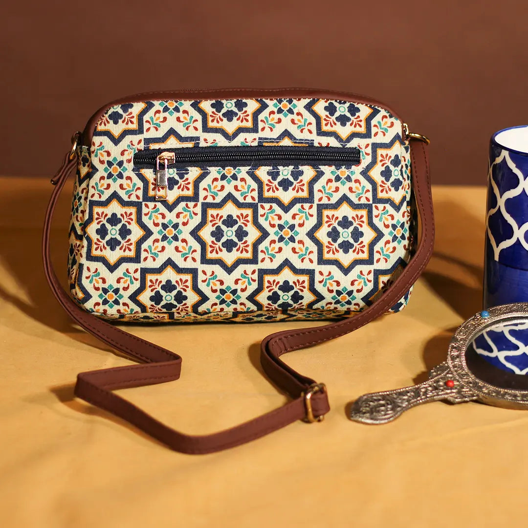 Souk Geometry Duoline Sling Bag