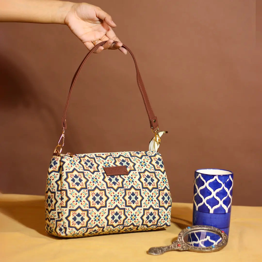 Souk Geometry Longline Sling Bag