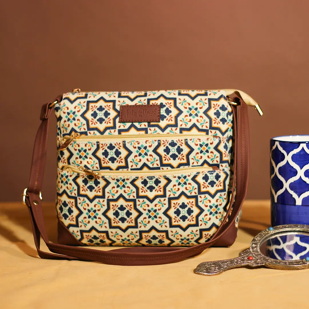 Souk Geometry PanEged Sling Bag