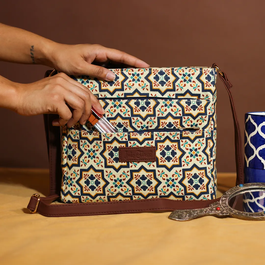 Souk Geometry TwinEl Sling Bag