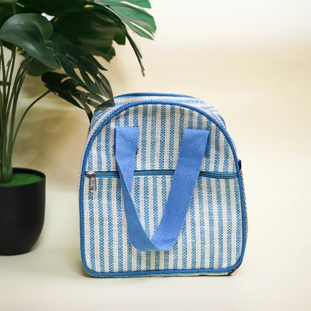 Striped U-shape Lunch Zipper