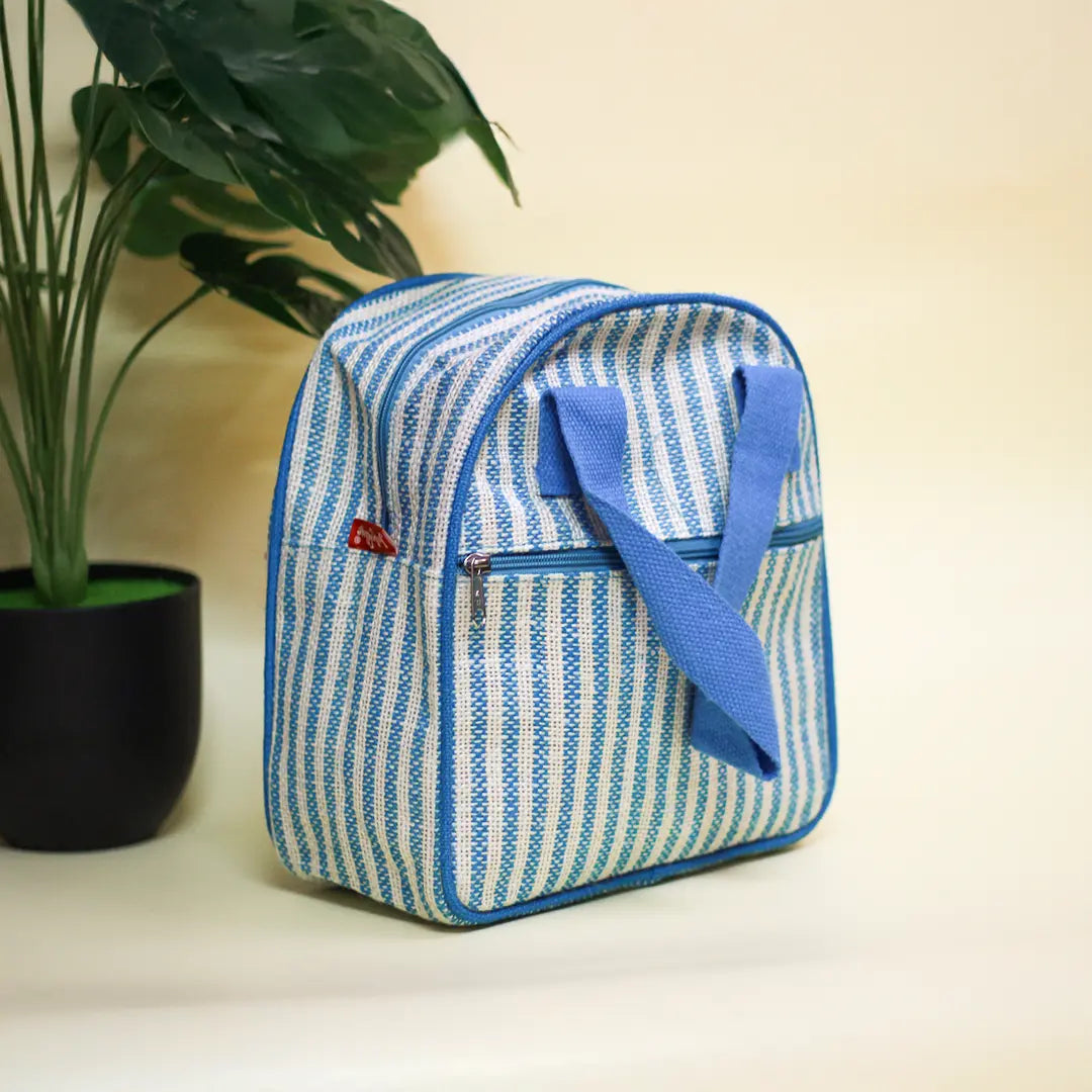 Striped U-shape Lunch Zipper