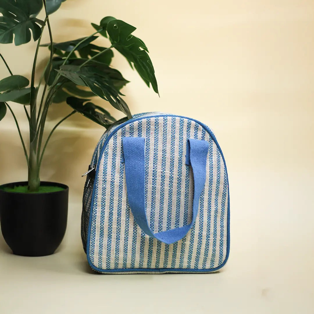 Striped U-shape Lunch Zipper