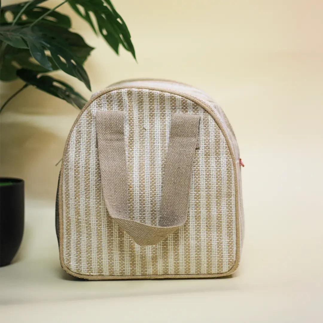 Striped U-shape Lunch Zipper