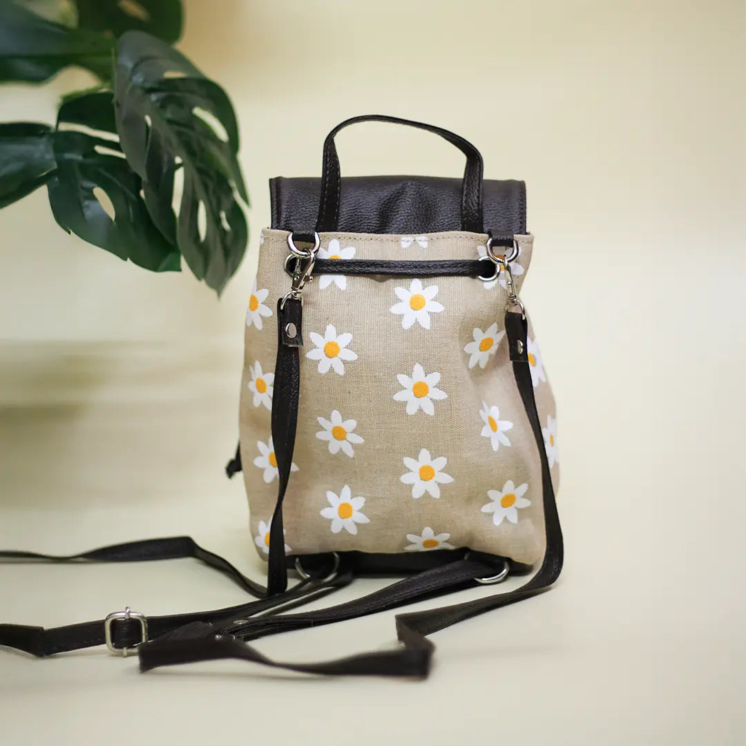 Floral print JUCO Backpack