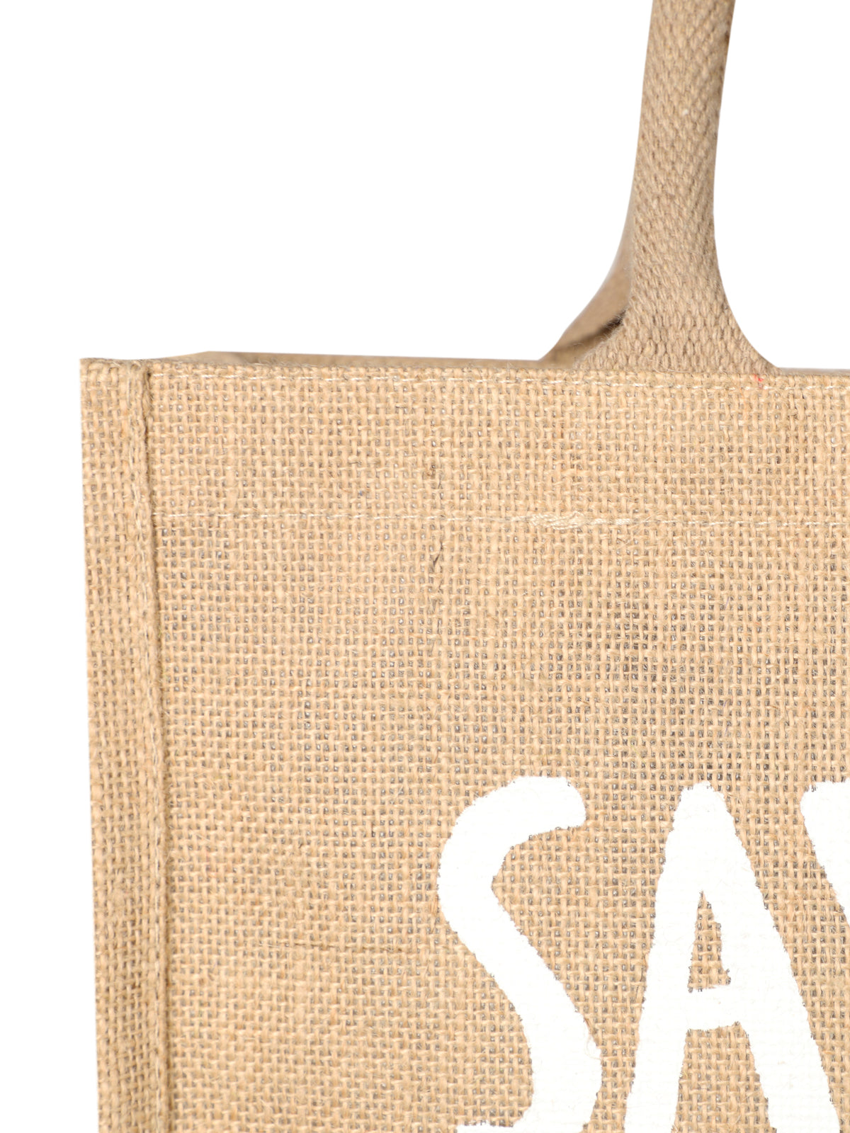 SAY NO 12X12 ZIPPER (B-199-NATURAL)
