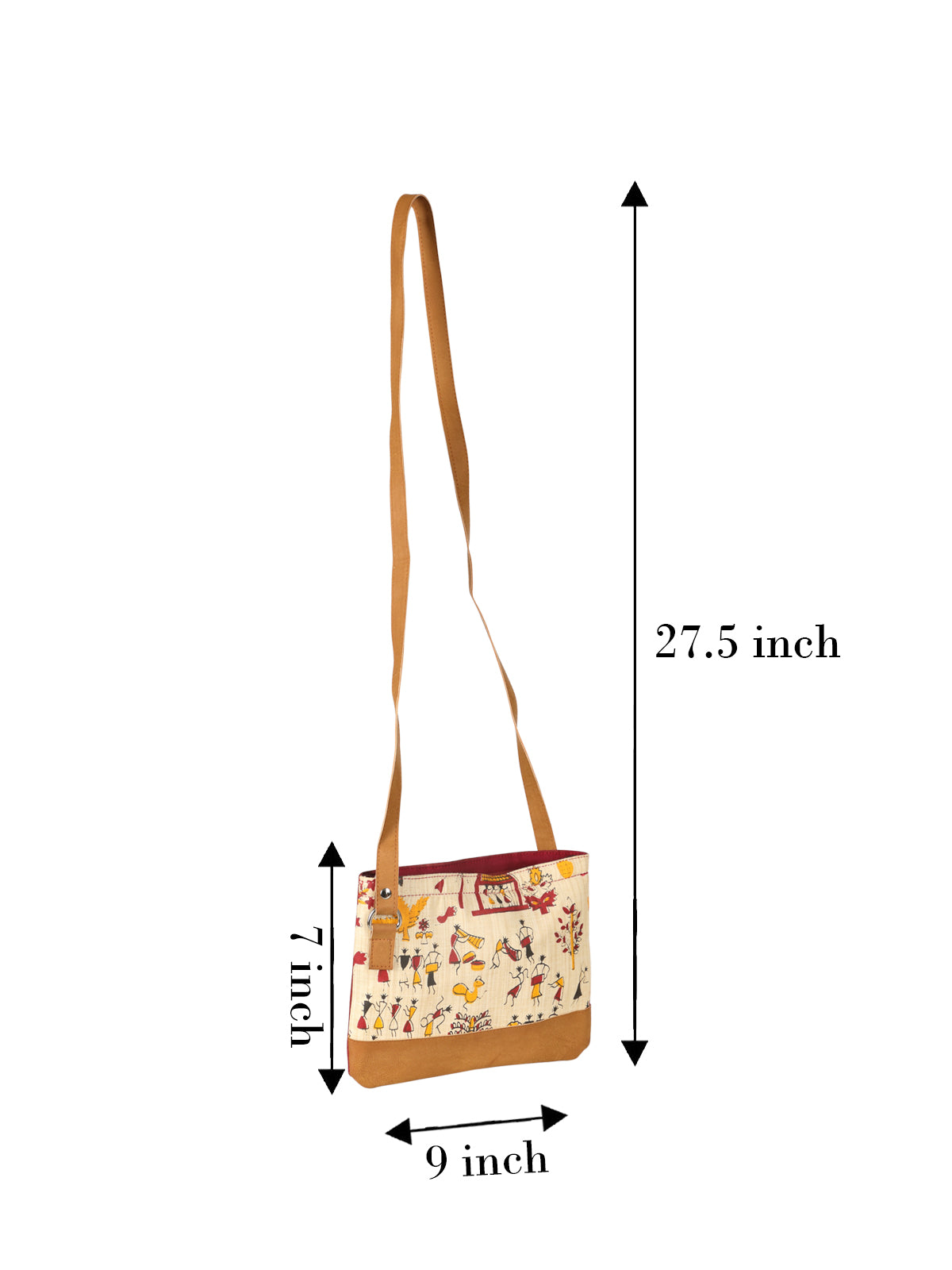 SLING 7X9 COTTON FABRIC (A-121-MAROON)