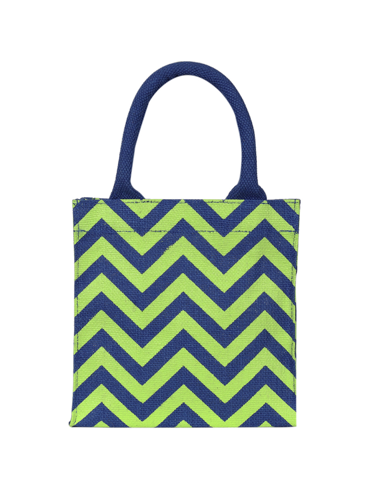 8 X 8 X 5 - ZIG ZAG LUNCH (B-148-BLUE)