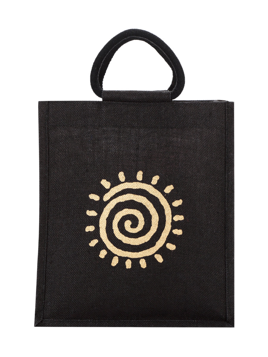 14 X 12 X 7 - CHAKRA PRINT (B-012-BLACK)