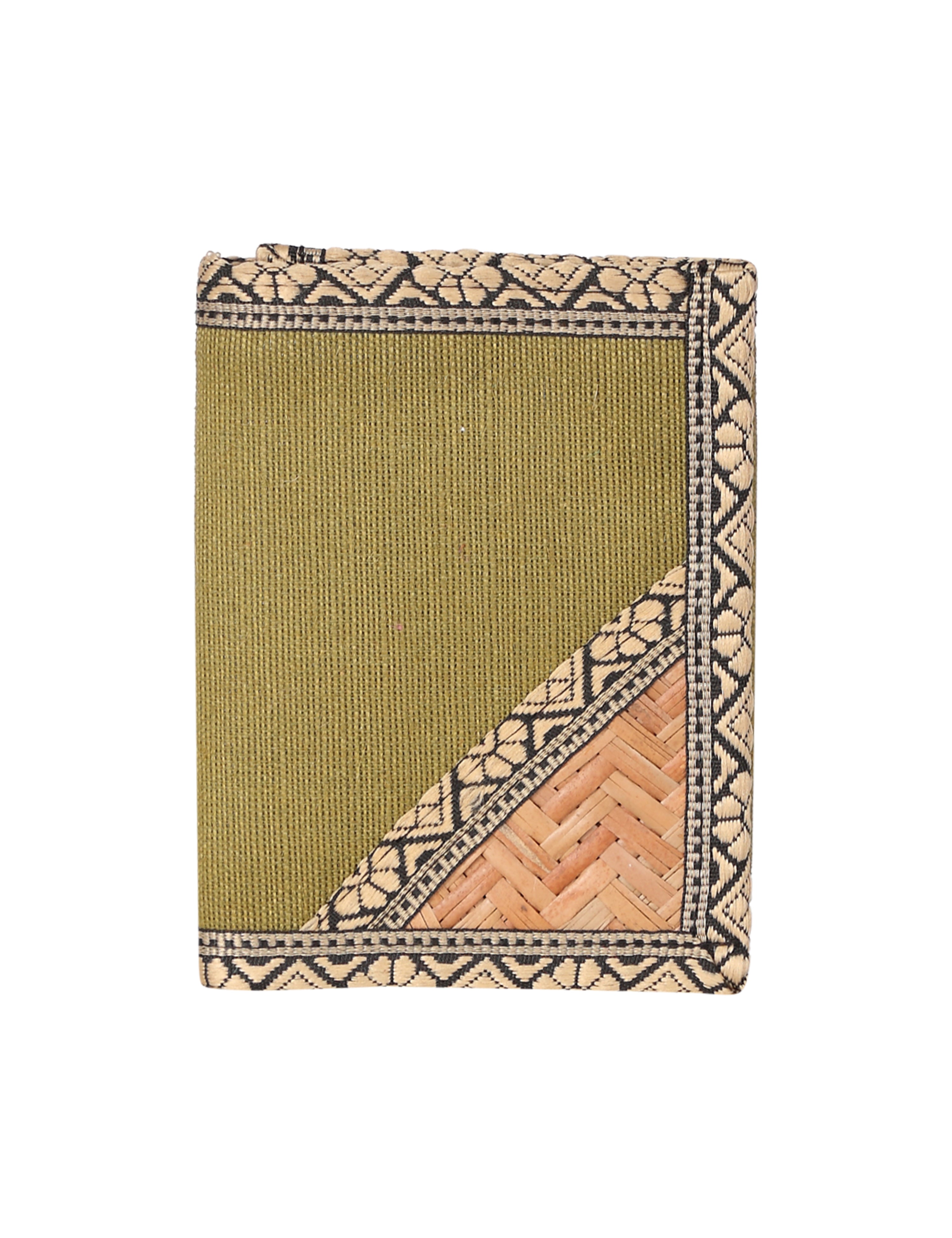 JUTE COTTAGE WALLET 3 FOLD, SUSTAINABLE, ECO-FRIENDLY, 100% GENUINE, STYLISH JUTE WALLET (MAROON 4.5X3.5)