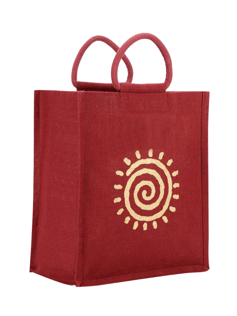 14 X 12 X 7 - CHAKRA PRINT (B-012-BLACK)