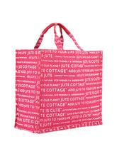 Load image into Gallery viewer, 14 X 16 X 7 - JC PRINT SHORT HANDLE (B-018-HOT PINK)
