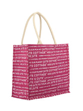 Load image into Gallery viewer, 14 X 16 X 7 - JC PRINT LONG HANDLE (B-056-HOT PINK)
