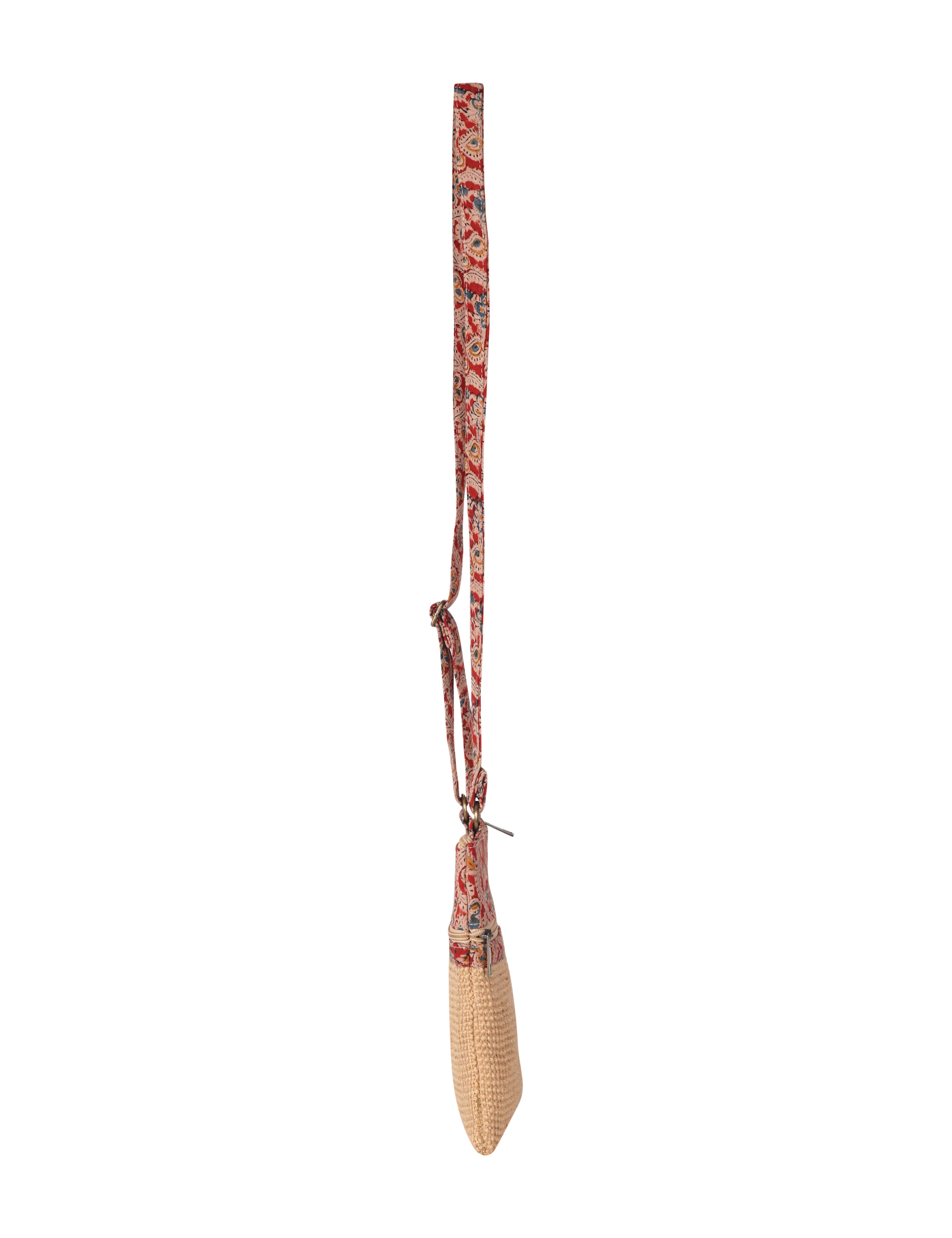 Dobby kalamkari sling bag small