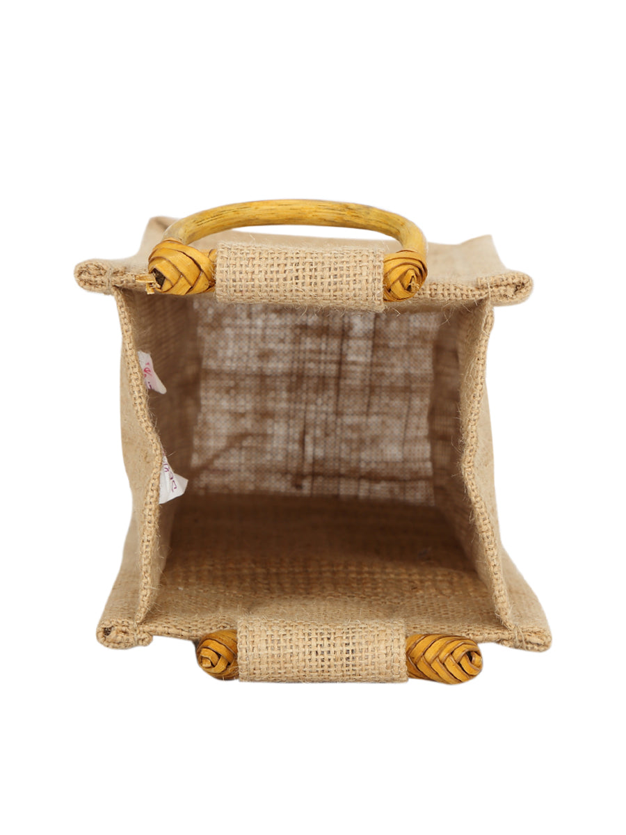 DOBBY BOTTLE BAG HALF LTR (B-005-NATURAL)