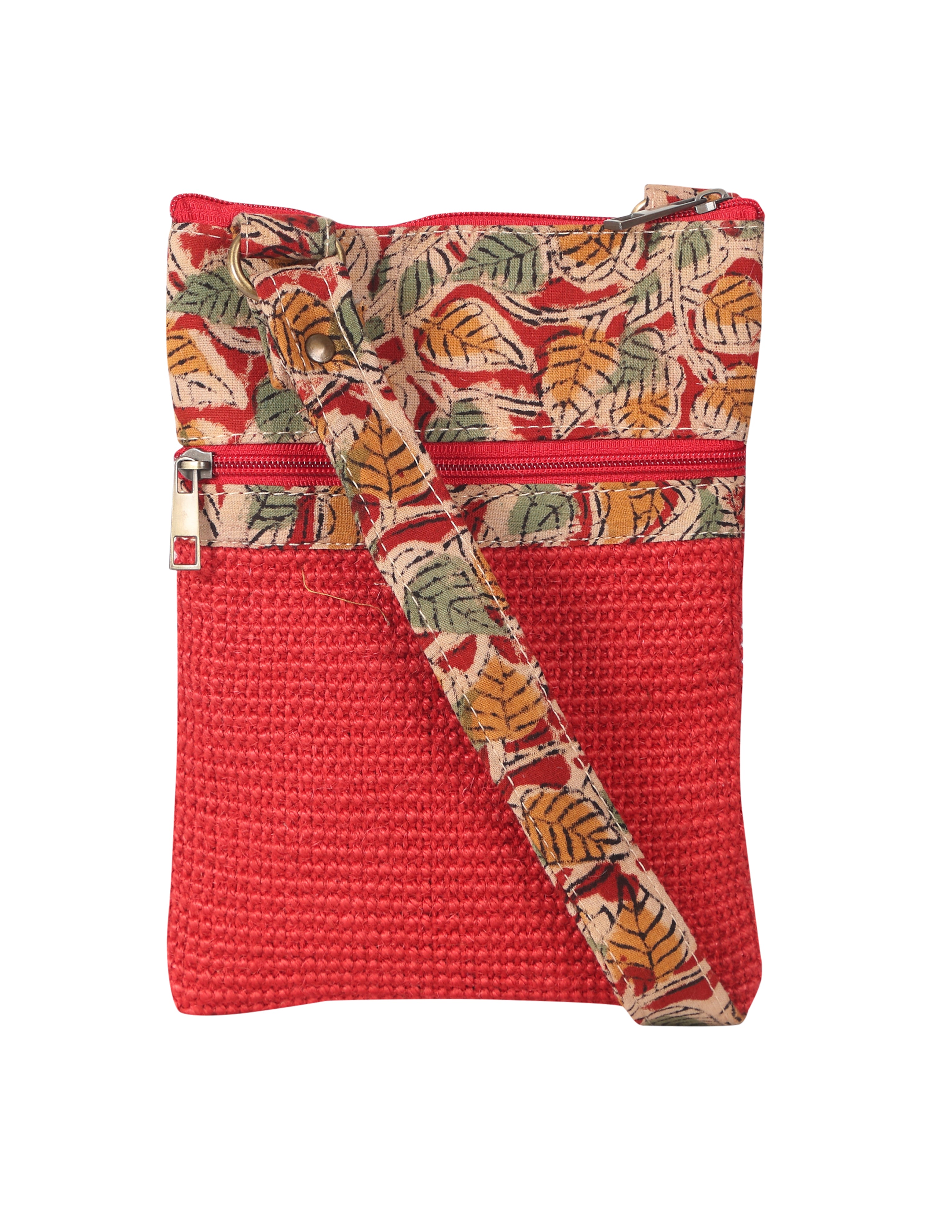 Dobby kalamkari sling bag small
