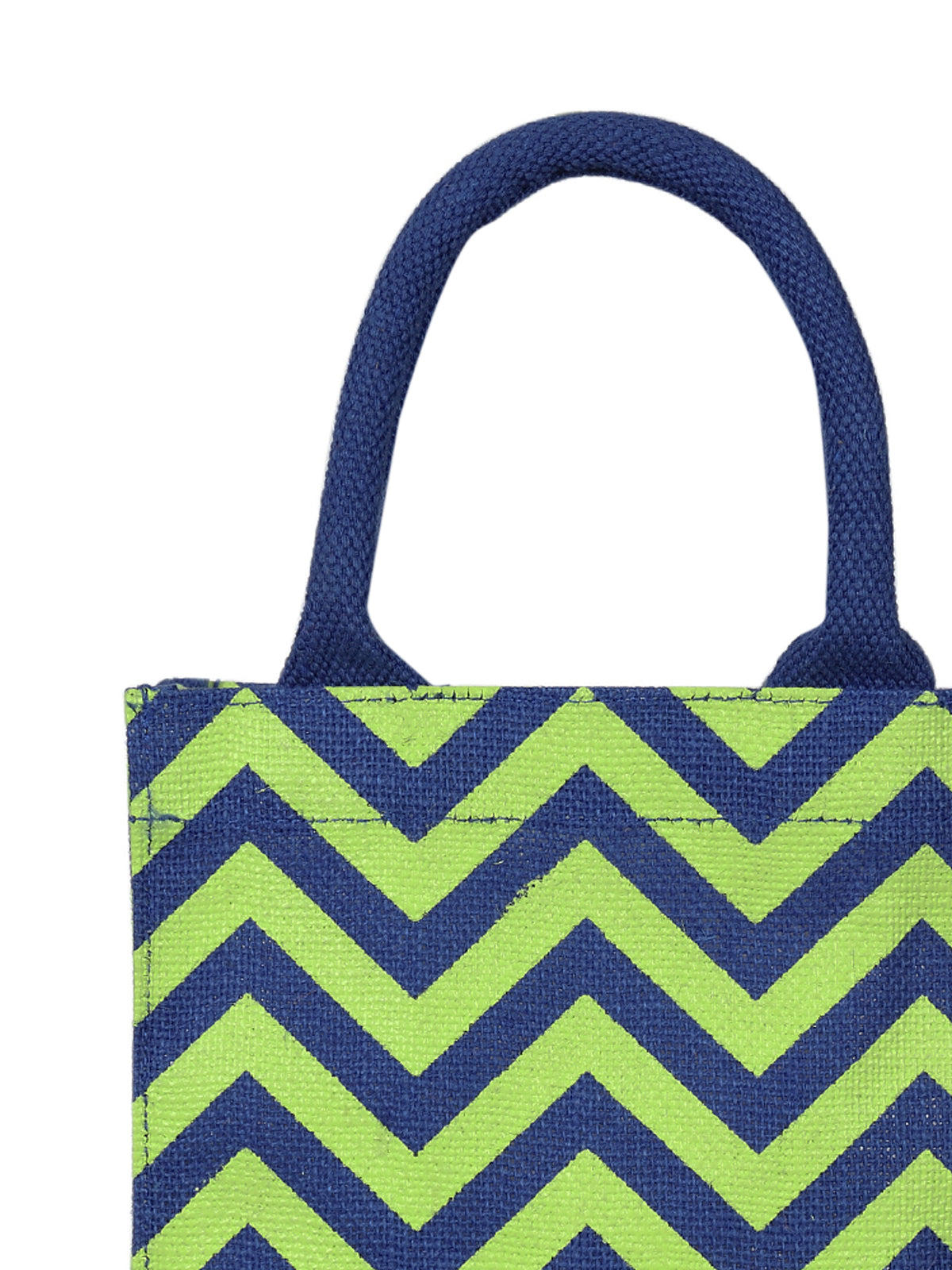 8 X 8 X 5 - ZIG ZAG LUNCH (B-148-BLUE)