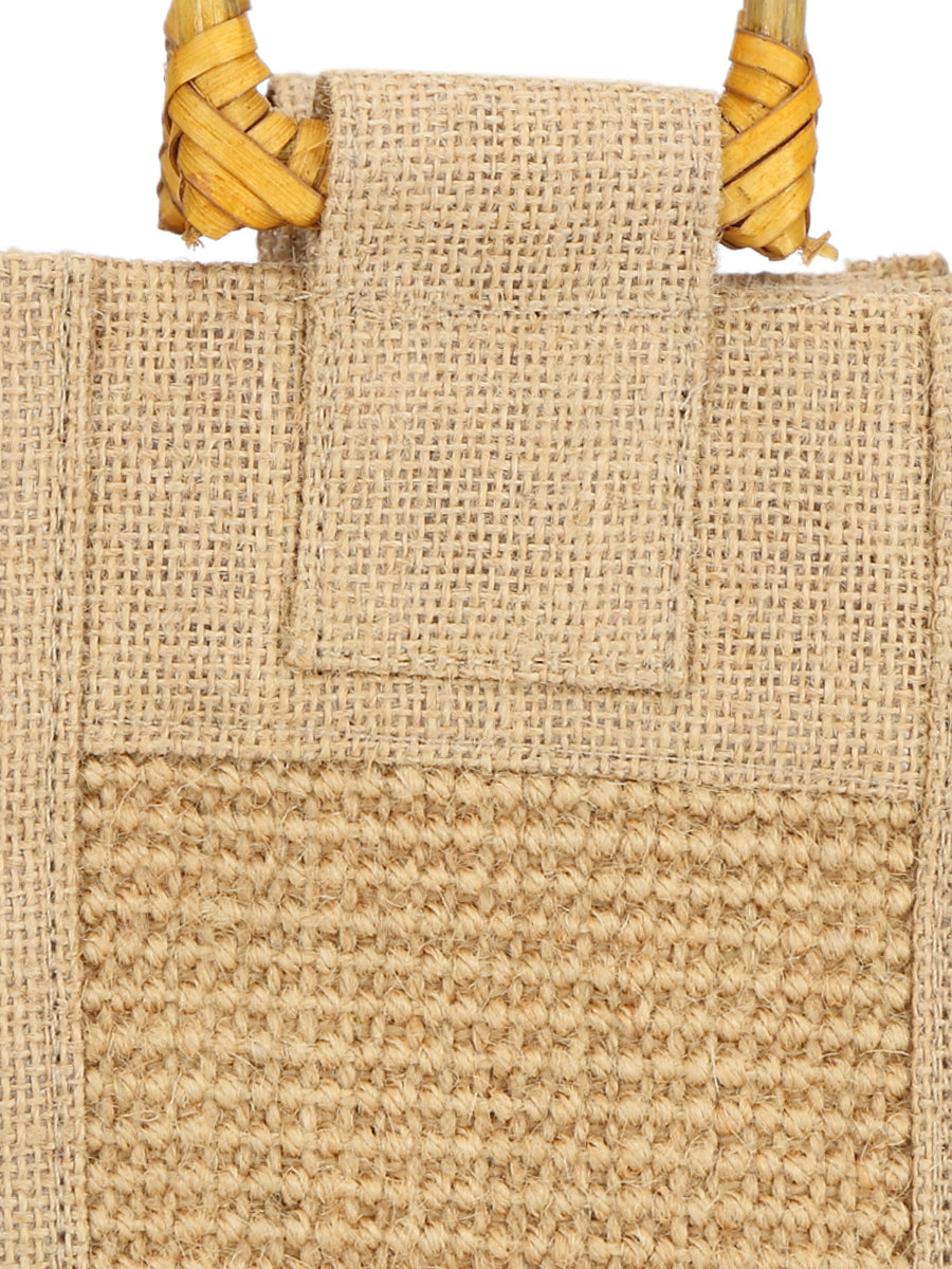DOBBY BOTTLE BAG HALF LTR (B-005-NATURAL)