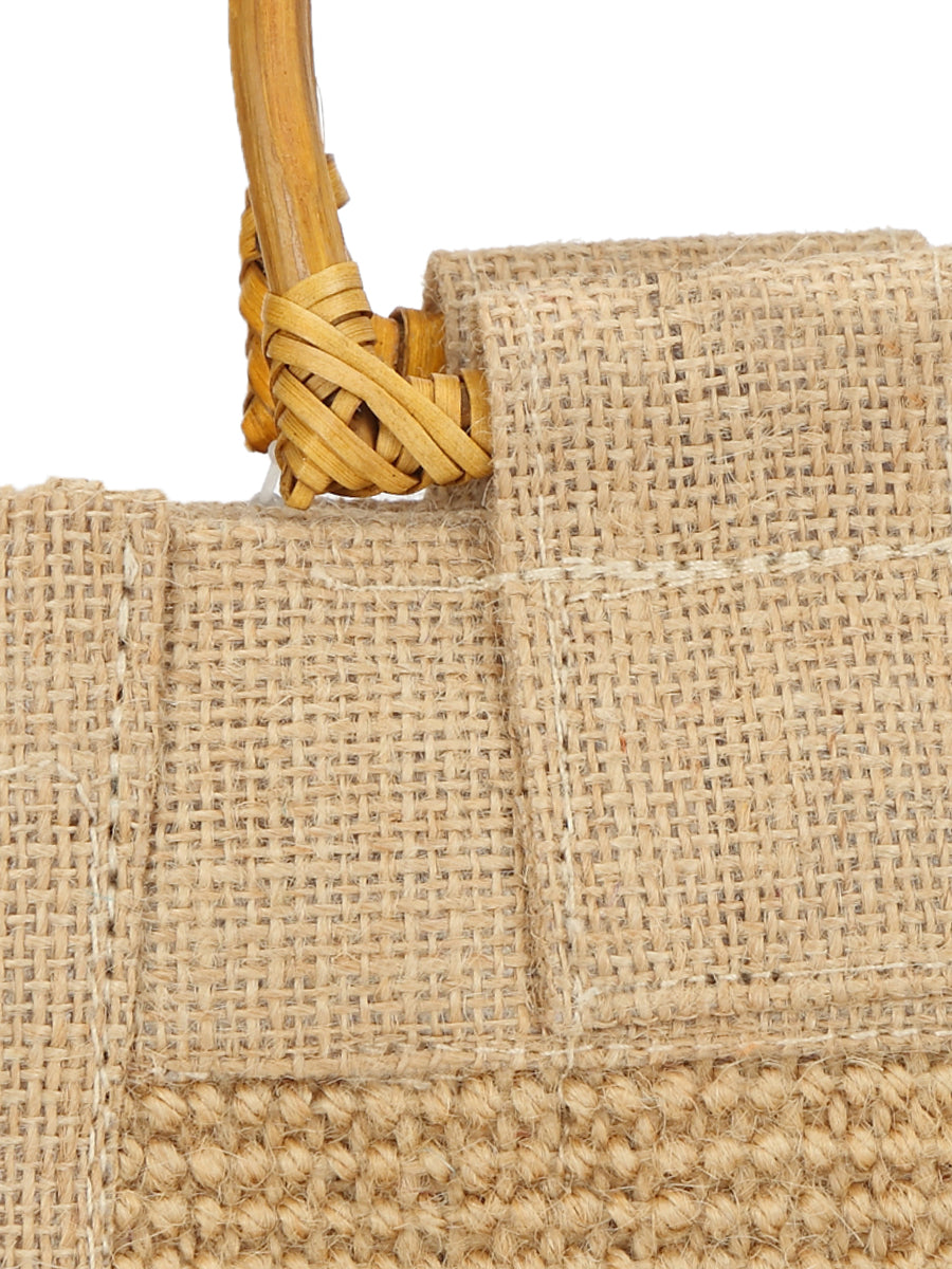 DOBBY BOTTLE BAG HALF LTR (B-005-NATURAL)