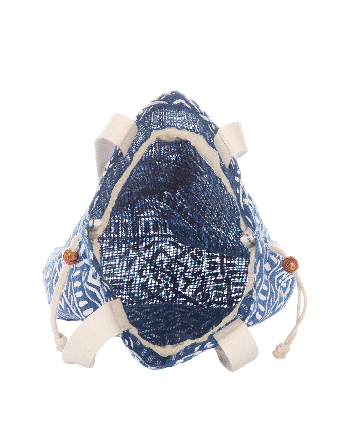 Aztec print Long potli bag