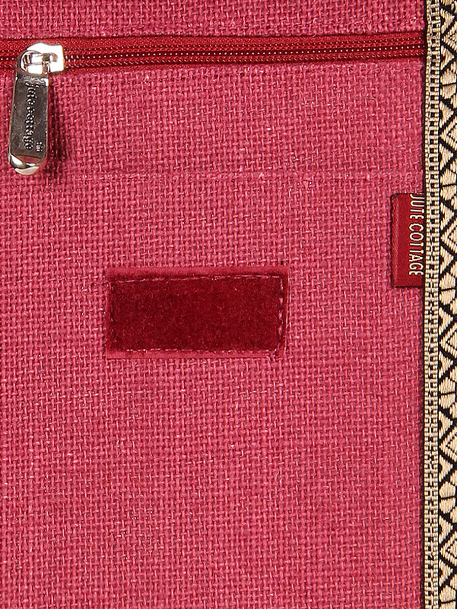 FOLDER WITH FULL FLAP ZIPPER (A-016-MAROON)