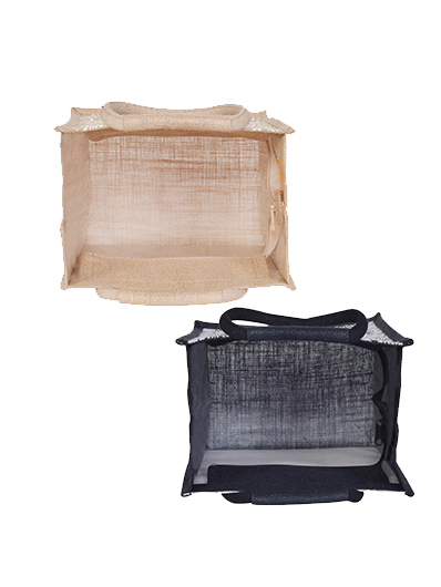 Combo of 11X10 PAISLEY PRINT ZIPPER (B-169-NATURAL) and 11X10 PAISLEY PRINT ZIPPER (B-169-WHITE)