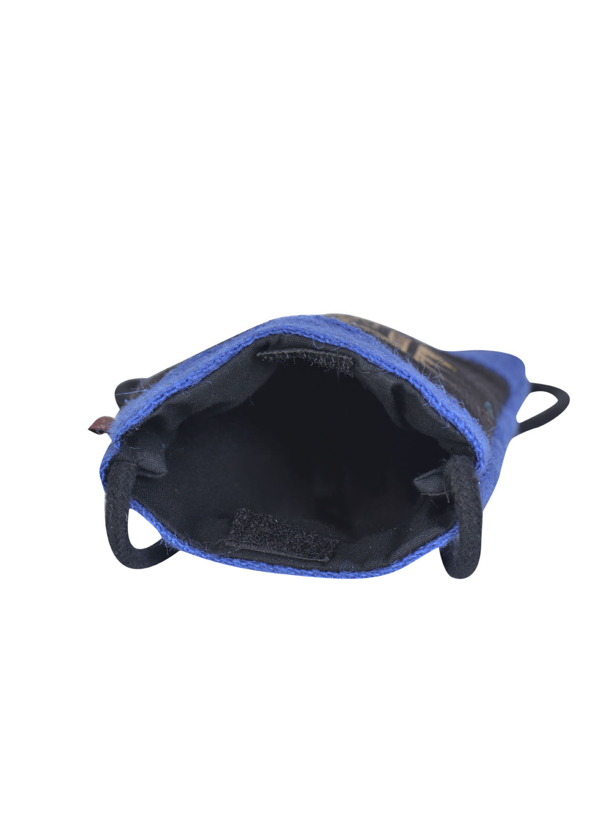 JUTE COTTAGE MOBILE SLING BAG WARLI PRINT, SUSTAINABLE, ECO-FRIENDLY, STYLISH, 100% GENUINE JUTE (NAVY BLUE 7.5X4.5)