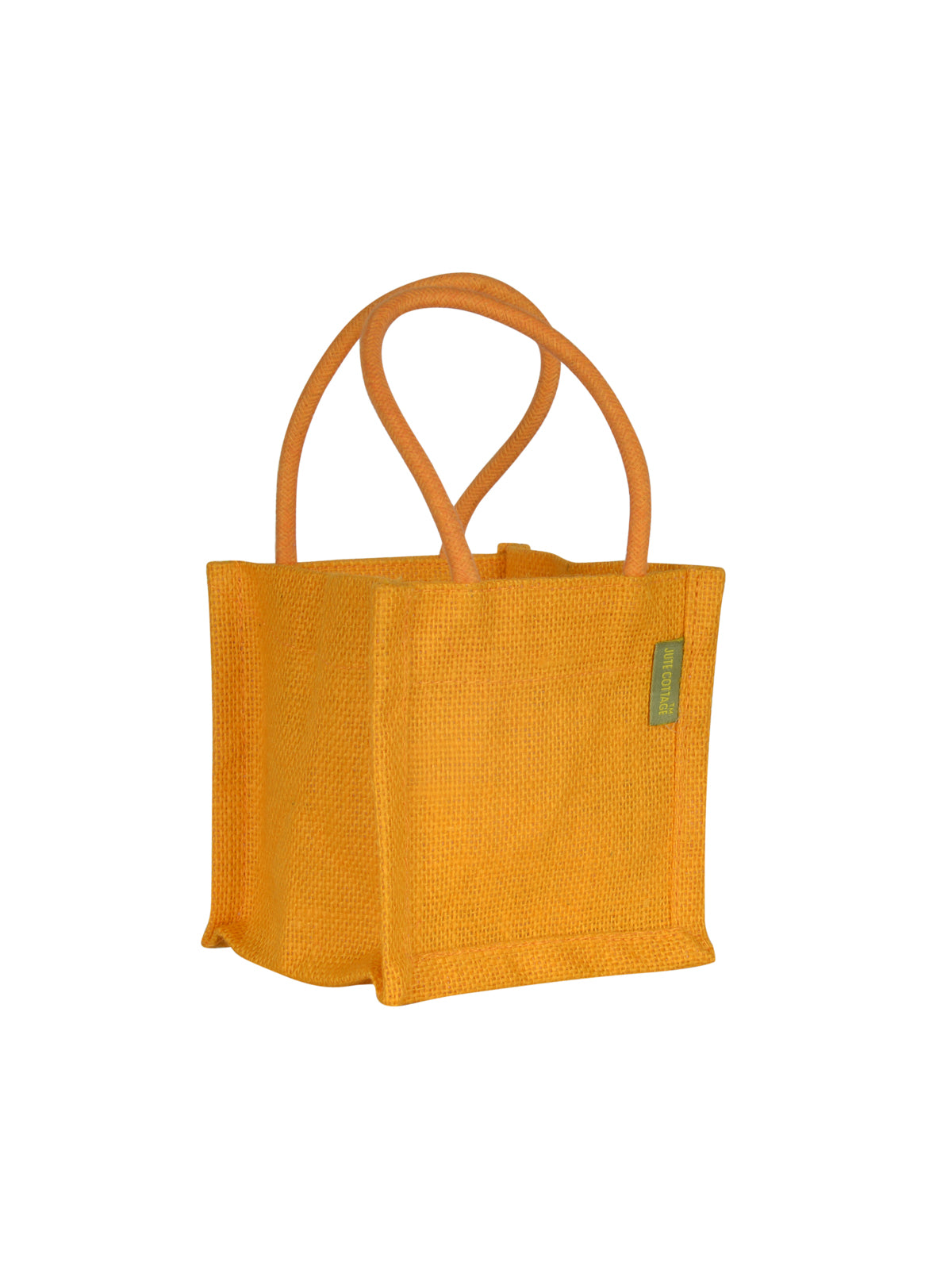 JUTE 5X5 COLOUR BAG (B-206-GREEN)