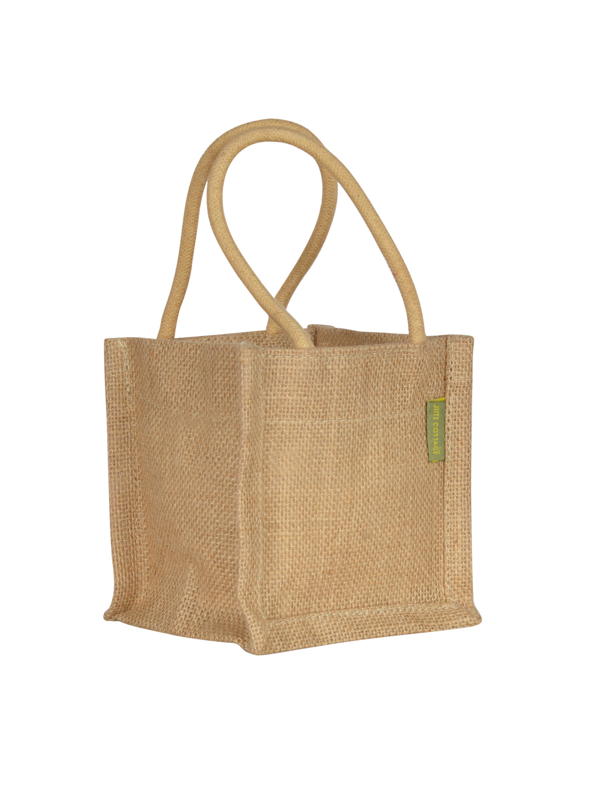 JUTE 5X5 COLOUR BAG (B-206-RED)