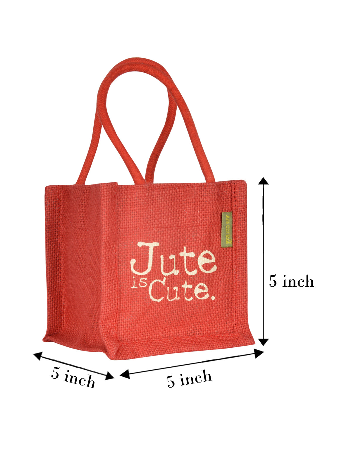 5X5 COLOUR BAG (B-206-RED PRINTED)