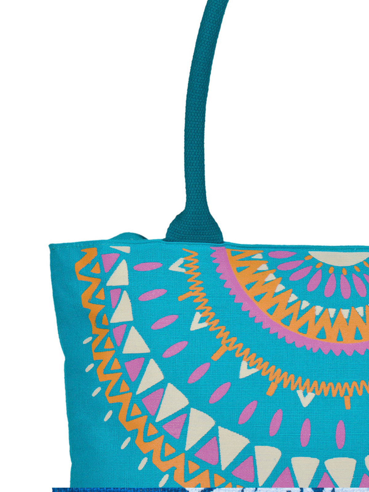 MANDALA NECK PRINT BAG (D-215-BLUE)