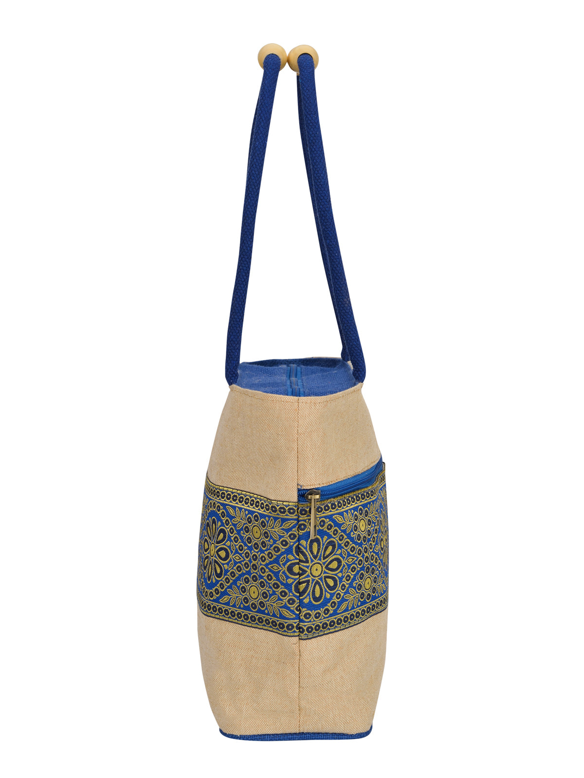 CENTRE LACE JUCO WITH FRONT POCKET (D-016-BLUE)