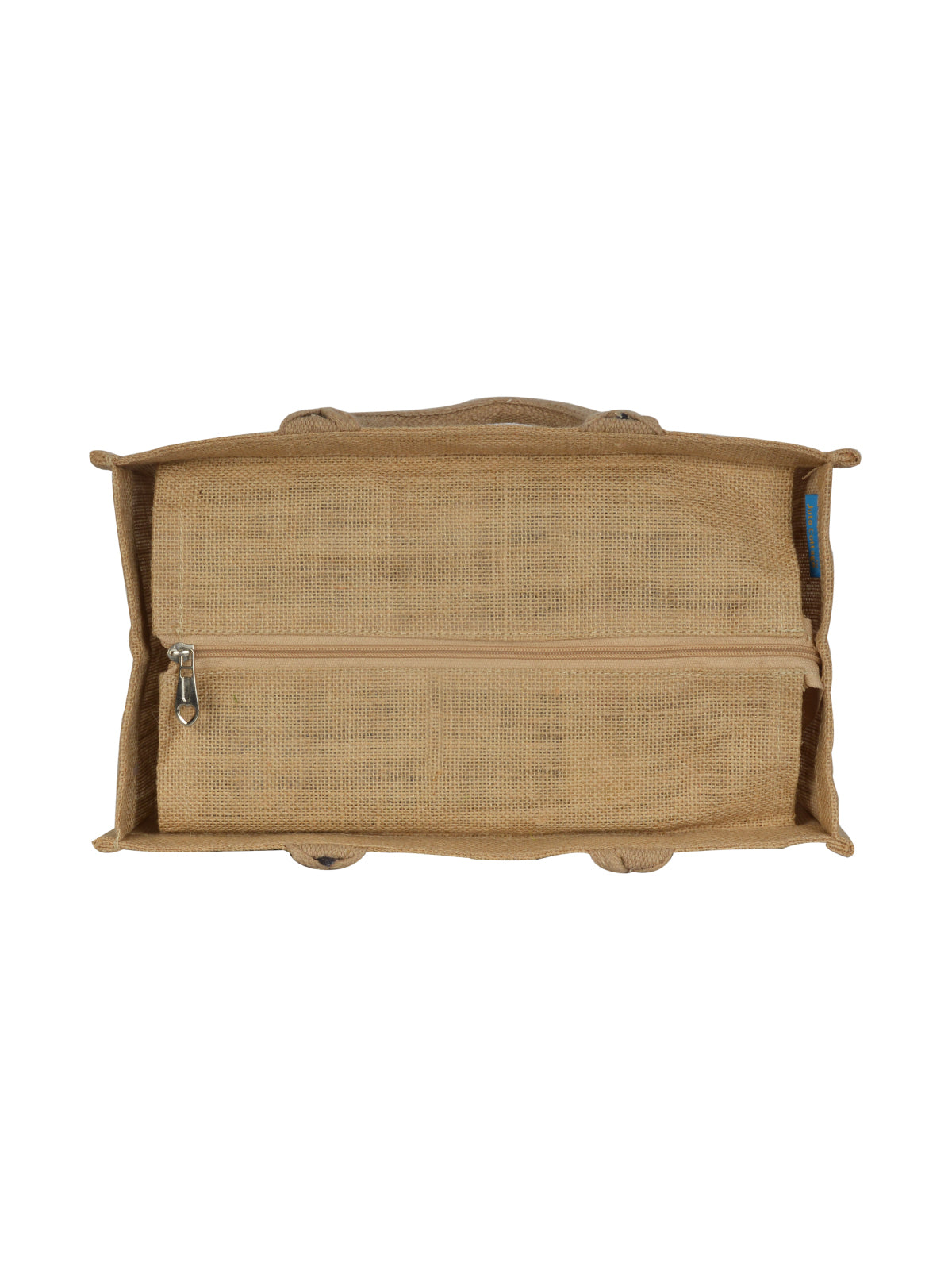 SAY NO 14X14 ZIPPER (B-200-NATURAL)