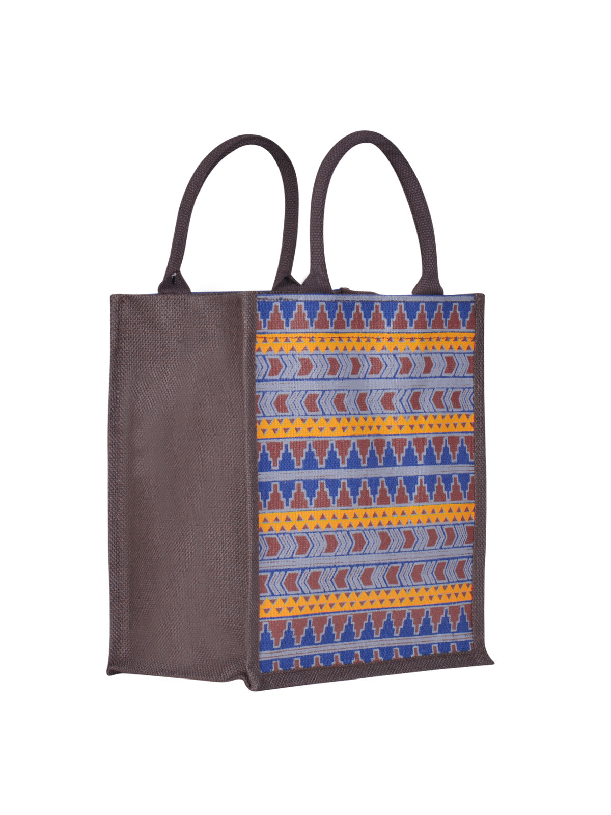13 X 11 X 7 - AZTEC PRINT LUNCH BAG (B-064-PINK)