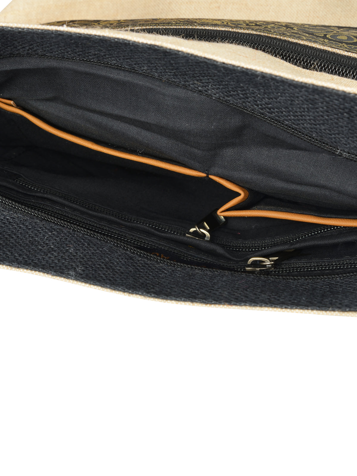 CENTRE LACE JUCO WITH FRONT POCKET (D-016-BLACK)