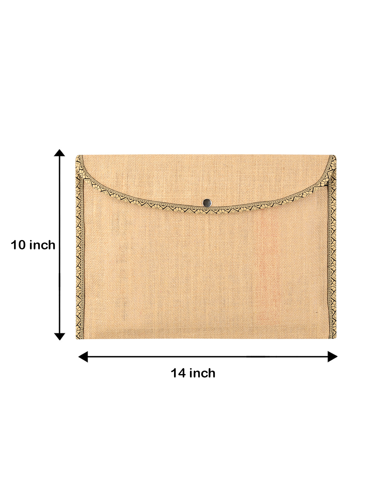 FOLDER FULL FLAP BUTTON (A-053-NATURAL)