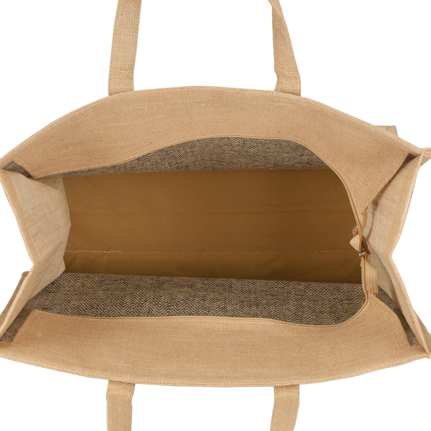 16 X 20 X 9 - HERRINGBONE ZIPPER WITH BOTTOM BOARD (B-226-BLACK)