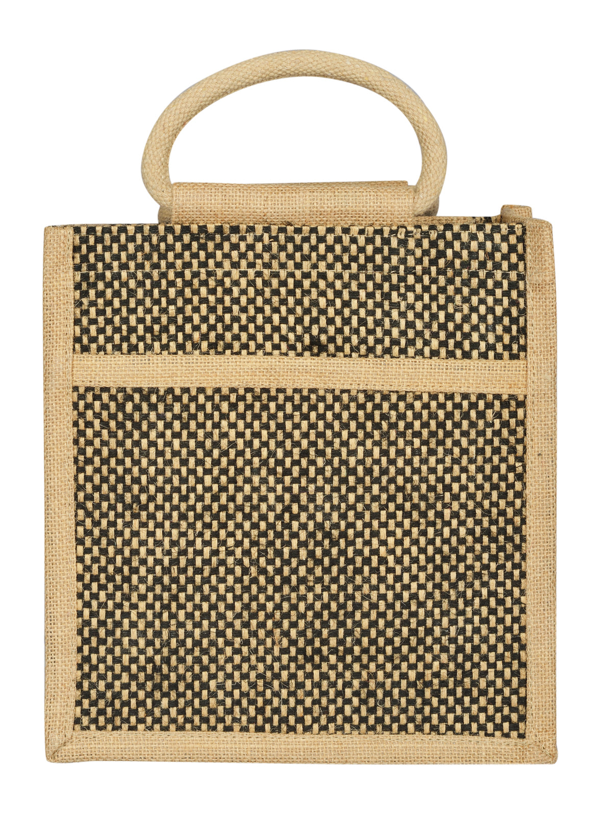 MAT WEAVE 10 X 9 LUNCH ZIPPER (B-023-BLACK)